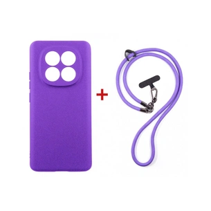 Чохол до мобільного телефона Dengos Case + Cross-body Strap Xiaomi Redmi Note 15 Purple+Purple (DG-KM-CCRB-36) зображення 1