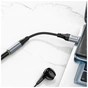 Перехідник USB-C to 3.5mm F 0.12m Black HOCO (6942007608886) - зменшене зображення 8