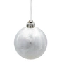 Ялинкова іграшка Chomik пластикові кульки 20 шт, 5см, сріблясті (5900779893801_3) - зменшене зображення 2