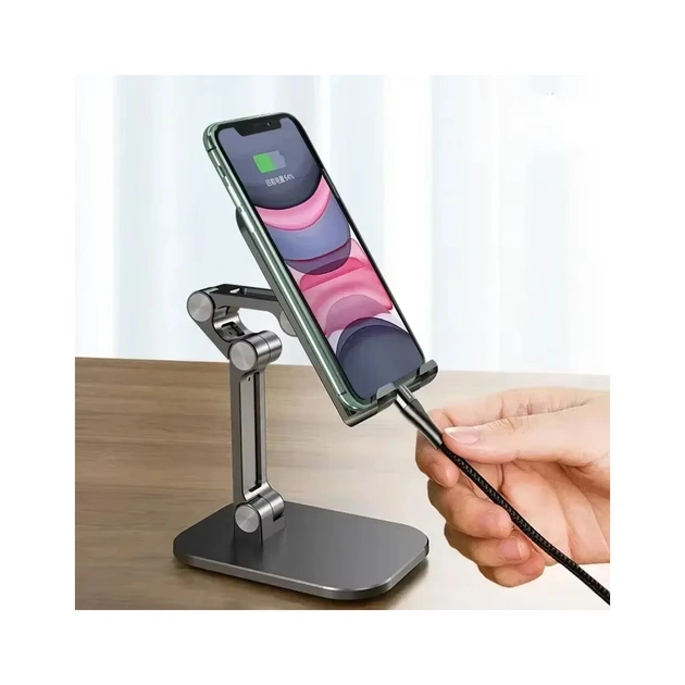 Підставка до планшета Dynamode smartphones/tablets 4-13 inches (PH-Stand-02 black) - зображення 5