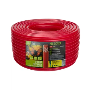 Поливочный шланг Alloid Pro армированный, 3-слойный, SCARLET BUTTERFLY, 1/2", 50м (WH-67670) изображение 1