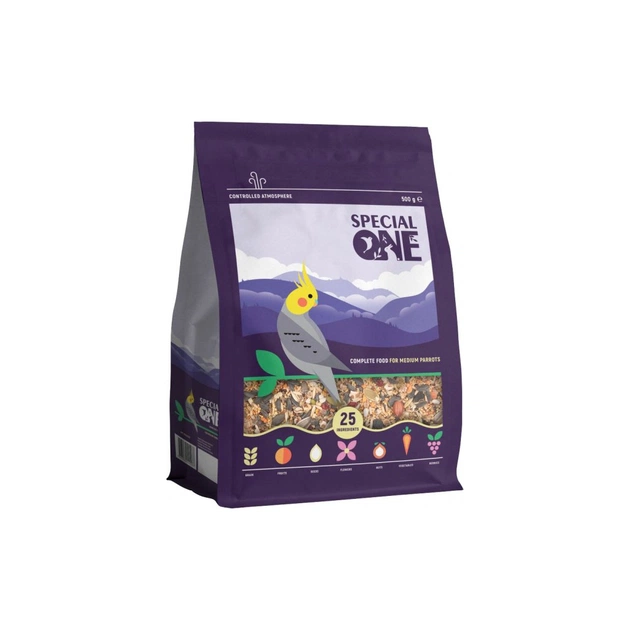 Корм для птахів Special One для середніх папуг 500 г (4823082421237) - picture 1