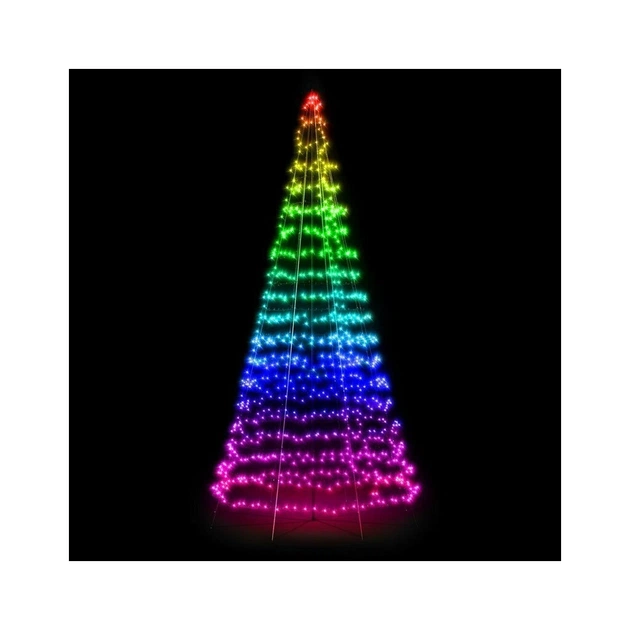 Гірлянда Twinkly Smart LED Light tree RGBW 450, Gen II, IP44, 3м (TWP500SPP-BEU) - изображение 1