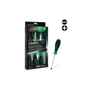 Набір викруток Toptul ударних із шестигранником 6 шт. PRO-PLUS SERIES (GFE-0602) зображення 1