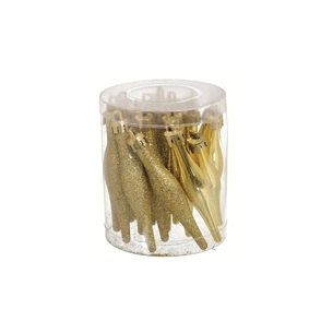 Ялинкова іграшка Jumi Бурульки 18 шт (9,5 см) золот (5900410690684) изображение 1