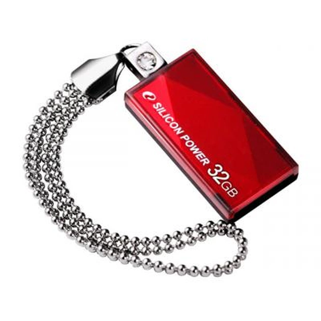 USB флеш накопичувач Silicon Power 32GB Touch 810 USB 2.0 (SP032GBUF2810V1R) - зображення 1