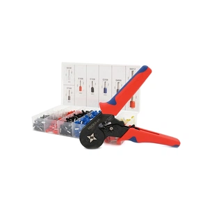Затискач для клем Voltronic HCS8 6-4A, red + набір кабельних наконечників (HCS8 6-4A+VE800) зображення 1