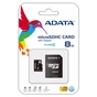 Карта пам'яті ADATA 8GB microSD class 4 (AUSDH8GCL4-RA1) - зменшене зображення 3