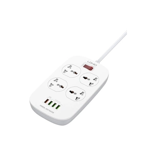 Сетевой фильтр питания LDNIO SC4407Q 4роз. 4USB 2м (SC4407Q) изображение 1