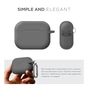 Чехол для наушников Armorstandart Hang Case For Apple AirPods Pro 3 Grey (ARM88270) - уменьшенное изображение 2