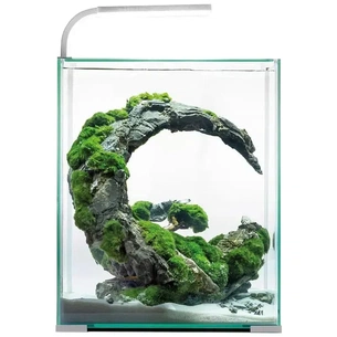 Аквариум AquaEl Smart Day Night для креветок прямой белый 10 л (5905546191449) изображение 1