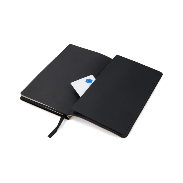 Блокнот Axent Partner Soft, 125х195, 96арк, кліт, золотий (8206-35-A) - зображення 6