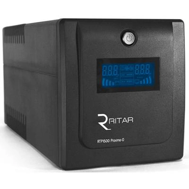 Пристрій безперебійного живлення Ritar RTP1500 (900W) Proxima-D (RTP1500D) - зображення 1