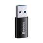 Перехідник USB 3.1 M to USB-C F black Baseus (ZJJQ000101) - зменшене зображення 2