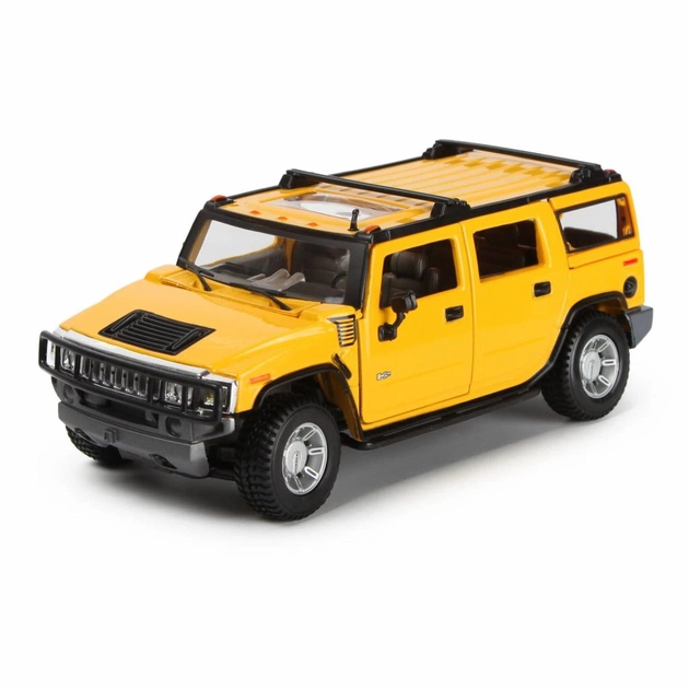 Машина Maisto Hummer H2 SUV 2003 (1:27) жовтий (31231 yellow) - изображение 1