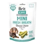 Ласощі для собак Brit Care Mini Treats Fresh Breath для малих порід для зубів і свіжості подиху 7 шт/120 г (8595602578580) - зменшене зображення 1