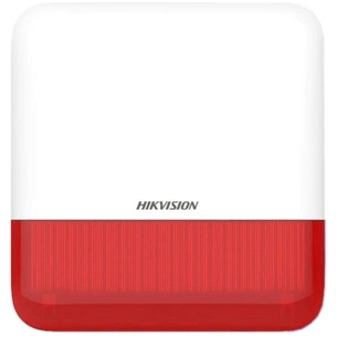 Бездротова сирена Hikvision DS-PS1-E-WE-Red зображення 1