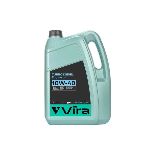 Моторное масло VIRA Turbo Diesel 10W-40 5 л (VI0301) - изображение 1