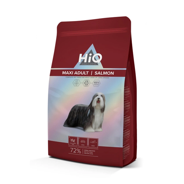 Сухой корм для собак HiQ Maxi Adult Salmon 11 кг (HIQ46464) - изображение 1