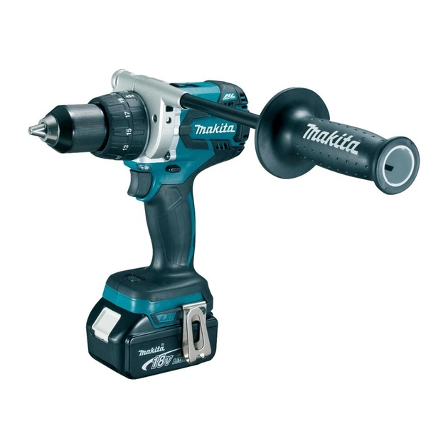 Шуруповерт Makita LXT, 5Аг х 3шт, Makpac 115 / 60НМ (DDF481RT3J) - изображение 1