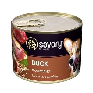 Консерви для собак Savory Dog Gourmand качка 200 г (4820232630464) зображення 1