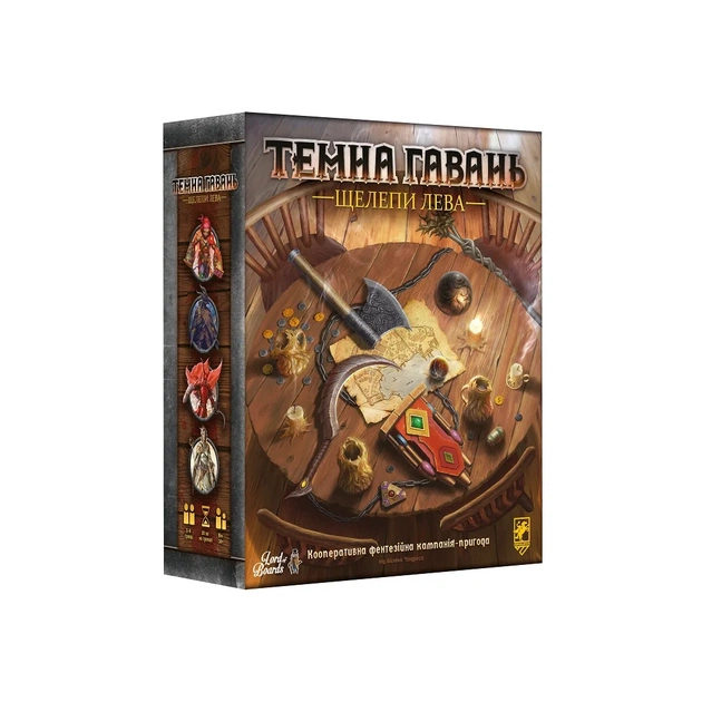 Настільна гра Lord of Boards Темна гавань. Щелепи лева. (Gloomhaven Jaws of the Lion) (LOB2312UA) - изображение 1