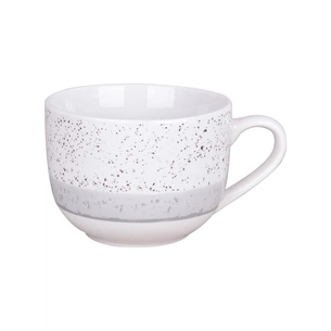 Чашка Ardesto Siena, 500мл, порцеляна, біло-сіра (AR2950SW) зображення 1