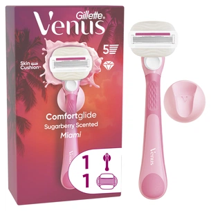 Бритва Gillette Venus Comfortglide Sugarberry Scented Miami з 1 змінним картриджем (8700216674195) зображення 1