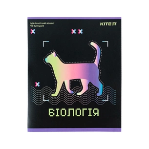 Зошит Kite предметний Neo 48 аркушів, біологія клітинка (K24-240-9) зображення 1
