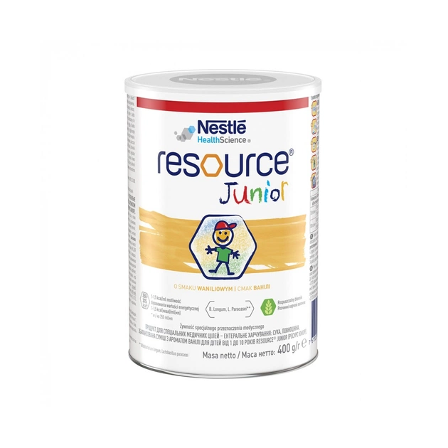 Дитяча суміш Nestle Resource Junior від 1 до 10 років 400г (7613033864919) - зображення 1
