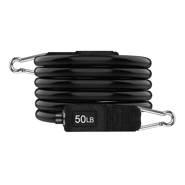 Еспандер U-Powex Resistance bands набір 5шт 150LB до 68кг (UP_1040_150LB) - зображення 6