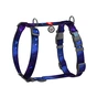 Шлея для собак WAUDOG Nylon анатомічна H-подібна з QR-паспортом "NASA21" пластиковий фастекс, L (345-0148) - уменьшенное изображение 1