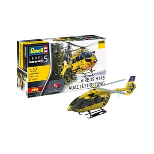 Збірна модель Revell Геликоптер Airbus H145 ADAC Рятувальна служба, рівень 5,1:32 (RVL-04969) зображення 1
