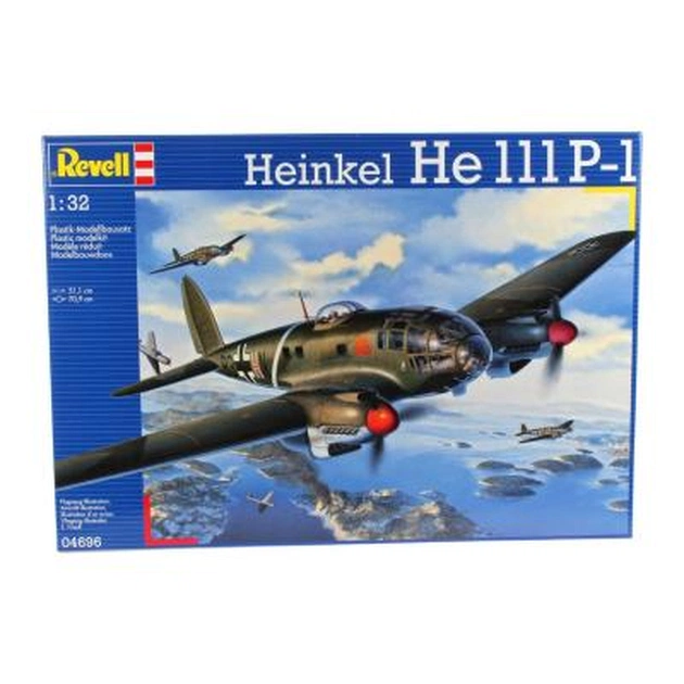Збірна модель Revell Бомбардувальник-моноплан Heinkel He 111 P 1:32 (4696) - изображение 1
