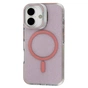 Чохол до мобільного телефона BeCover FIBRA Star Shine MagSafe Apple iPhone 17 Light Pink (715414) - зменшене зображення 1