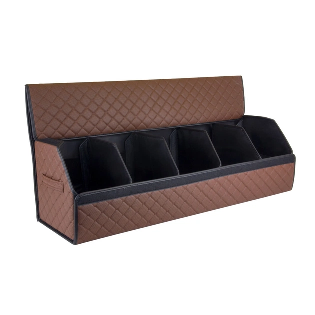 Сумка-органайзер EVAtech ECO XXL 30x30x100 см коричнева з коричневою ниткою (EHECEWZZBB) - picture 3