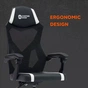 Крісло ігрове Canyon Flow MCH01 Mesh Black/White (CNE-MCH01W) - зменшене зображення 6