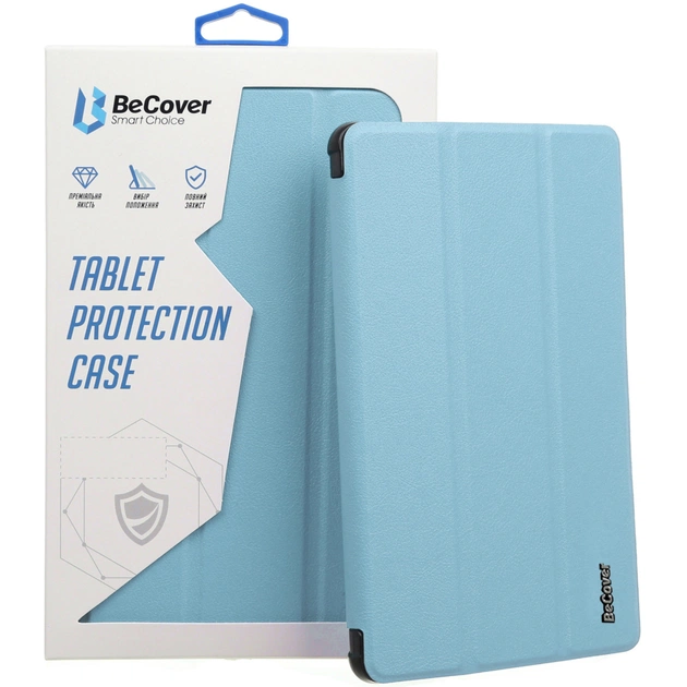 Чохол до планшета BeCover Smart Case Apple iPad 10.2 2019/2020/2021 Light Blue (707965) - изображение 1