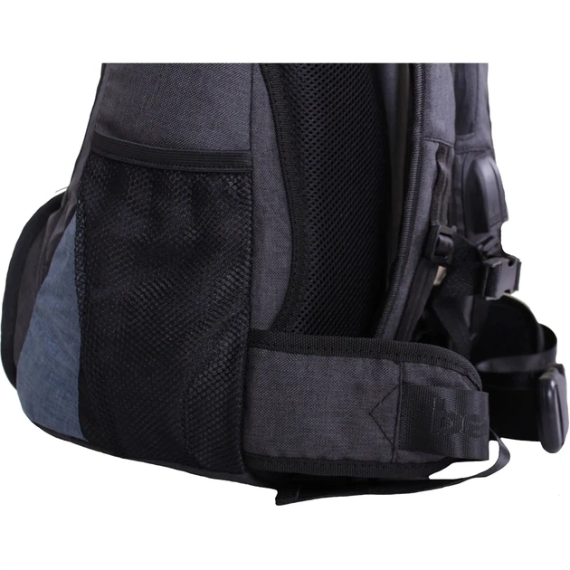 Рюкзак для ноутбука Bagland 15.6" Granite 23L black/gray 0012069 (7072175) - picture 9