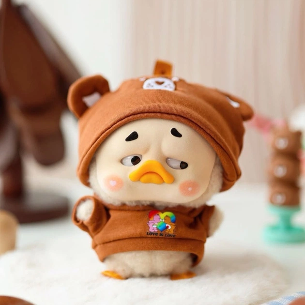 М'яка іграшка Pop Top сюрприз з кільцем 1983toys Upset Duck x Care Bears Будь веселкою (AP17183806800C) - зображення 6