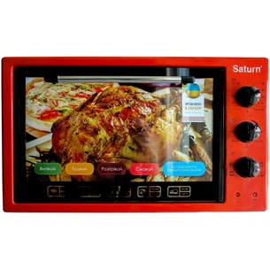 Електропіч Saturn ST-EC 3401 Red (ST-EC3401Red) зображення 1