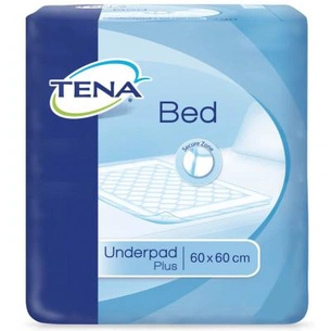 Пелюшки для малюків Tena Bed Plus 60х60 см 120 шт (7322540009926) зображення 1