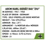 Конструктор Cobi Самохідна мортира Карл 1:28, 1574 деталей (COBI-2560) - зменшене зображення 12