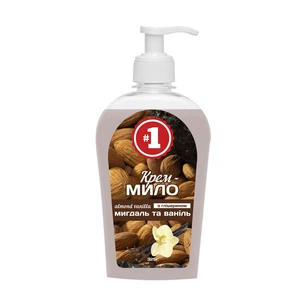 Рідке мило #1 Мигдаль та ваніль З гліцерином 325 г (4820270631508) зображення 1
