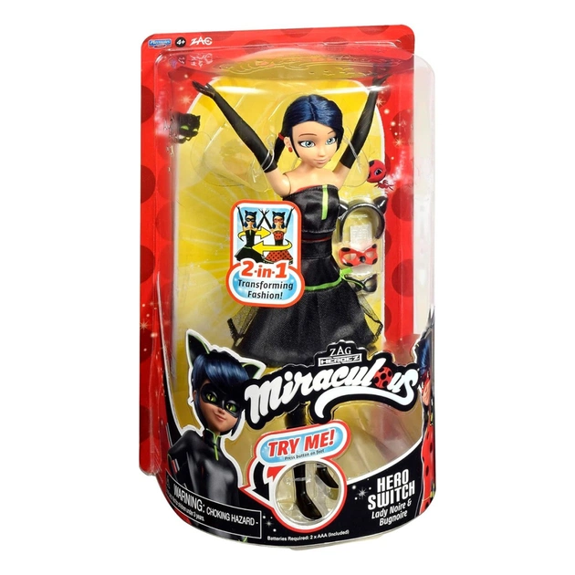 Кукла Miraculous интерактивная Леди Баг и Супер-Кот Дизайнерское перевоплощение (50414) - изображение 7