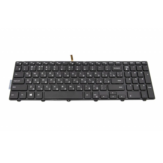 Клавиатура ноутбука PowerPlant DELL Inspiron 3541, 5542 с подсветкой, черная (KB311712) - изображение 1