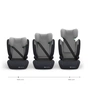 Автокресло Kinderkraft i-Spark 2 Plus i-Size Grey (KCISPA02GRYPL00) (5902533931484) - уменьшенное изображение 2