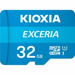 Карта пам'яті Kioxia 32GB microSDHC class 10 UHS-I Exceria (LMEX1L032GG2) зображення 1