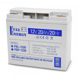 Батарея до ДБЖ Full Energy 12В 20Ah (FEL-1220) зображення 1