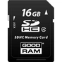 Карта пам'яті Goodram SDHC 16 GB Class 4 (SDC16GHC4GRR10) - зменшене зображення 1